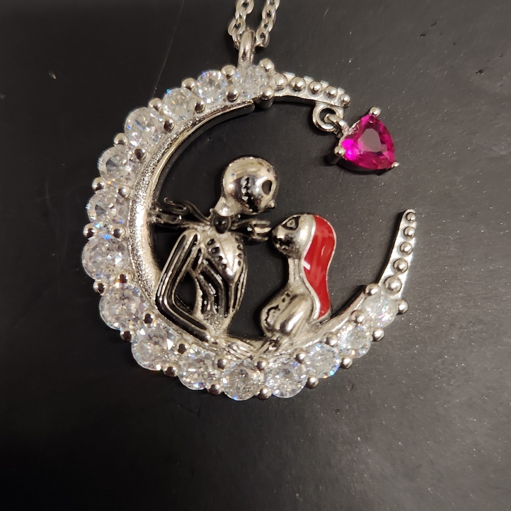 Disney NIGHTMARE BEFORE CHRISMAS Moon Necklace